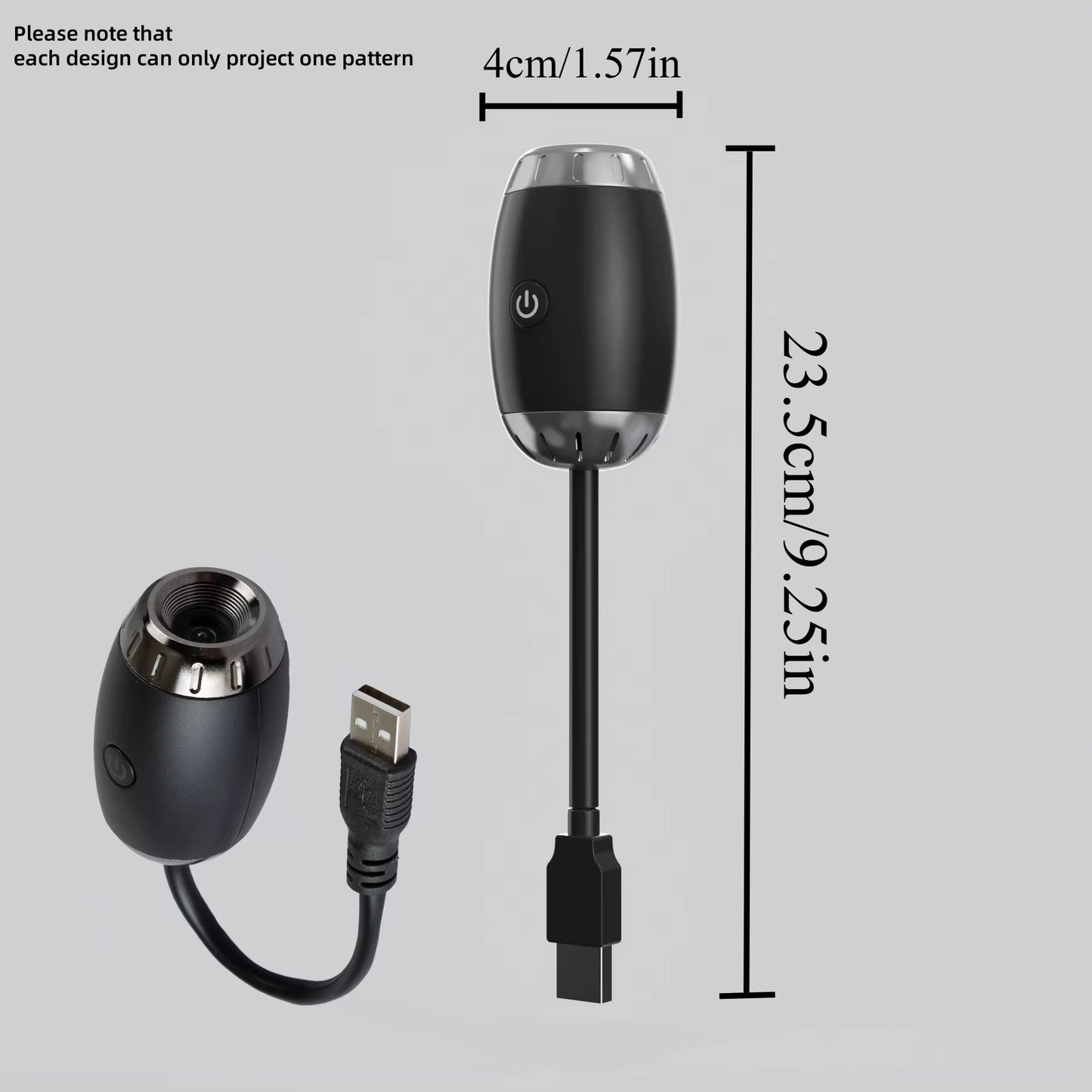 LED Starry Sky Night Light – USB Powered Galaxy Projector Lamp for Bedroom, Living Room & Car Ceiling (Plug & Play)