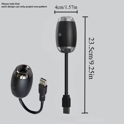 LED Starry Sky Night Light – USB Powered Galaxy Projector Lamp for Bedroom, Living Room & Car Ceiling (Plug & Play)