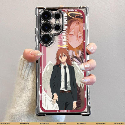 Chainsaw Man Anime-Style Case for Samsung and Iphone Fit Galaxy S22 S23 S24 S25 S24ULTRA and Iphone 17 17AIR 17 PRO MAX 11 12 13 14 15 16 plus LJR1-6